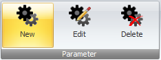SPM New Parameter button