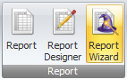 Reporter Report wizard Button