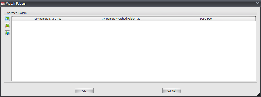 Xporter Pro Scheduler Watch Folder dialog